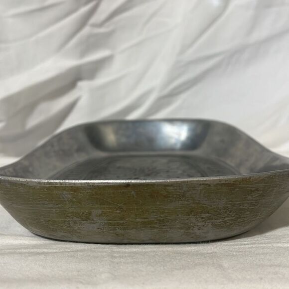 Duratale by Leonard metal serving platter  " give us this day our daily bread” - Picture 5 of 7